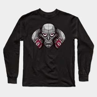 3 Head Monster Long Sleeve T-Shirt